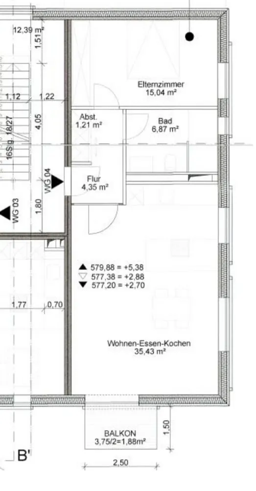 2 room apartment with 65 m² in Fürstenfeldbruck – Photo 2