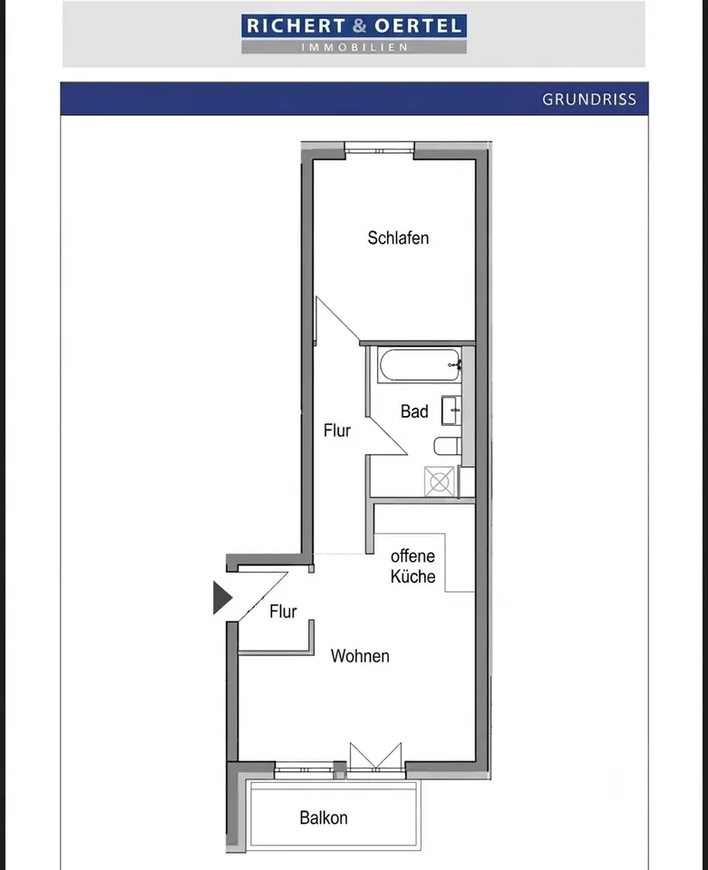 2 Zimmer Wohnung mit 47 m² in Dresden – Bild 9