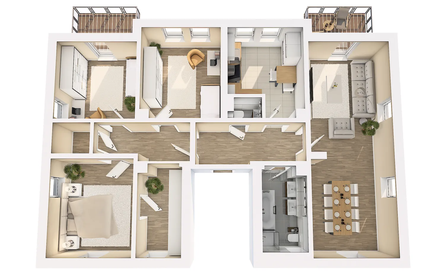5 Zimmer Wohnung mit 122 m² in Dresden – Bild 4