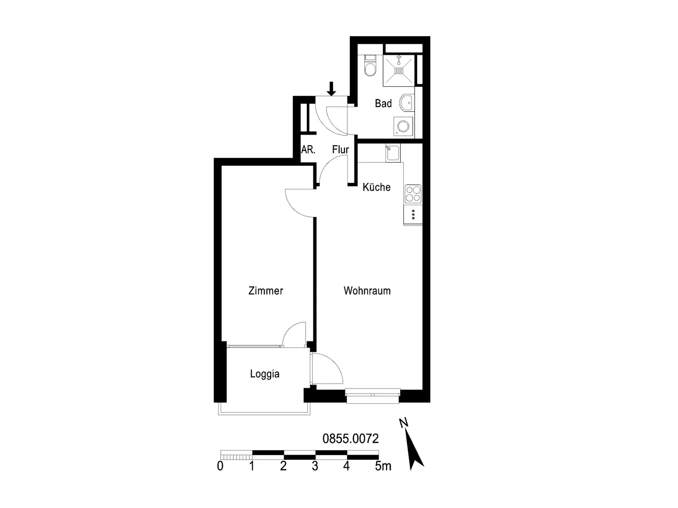 2 Zimmer Wohnung mit 51 m² in Berlin – Bild 9