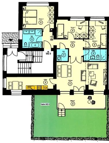 4 Zimmer Wohnung mit 108 m² in Chemnitz – Bild 3