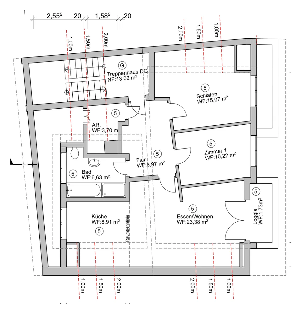 3 Zimmer Wohnung mit 79 m² in Lahr/Schwarzwald – Bild 11