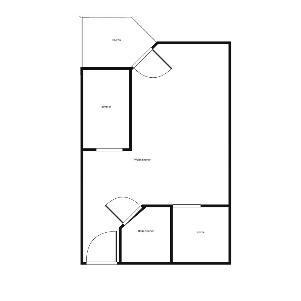 2 room apartment with 42 m² in Rastatt – Photo 5