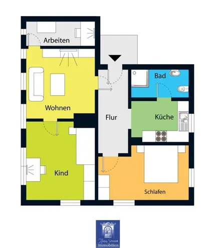 4 Zimmer Wohnung mit 65 m² in Dresden – Bild 11
