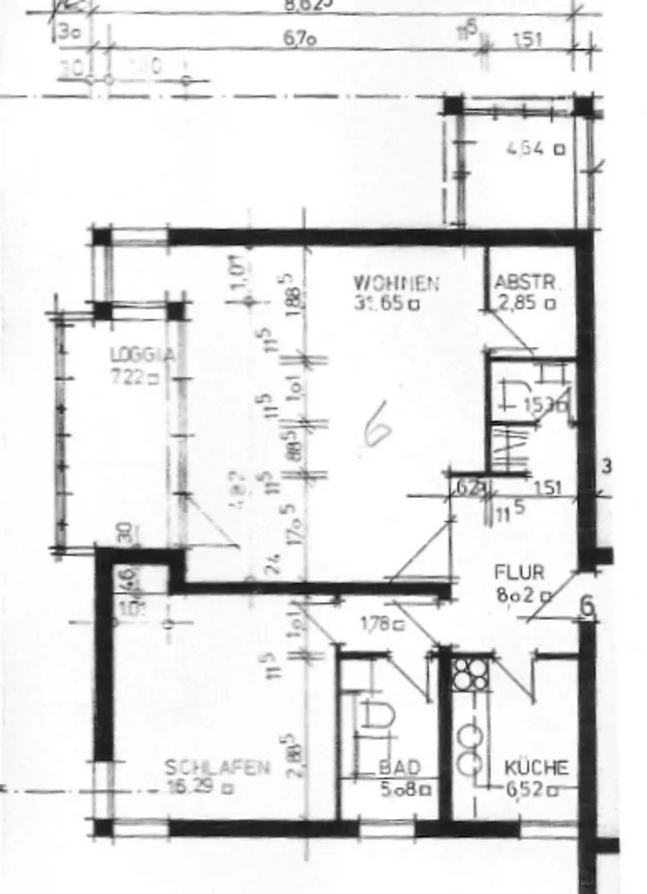 2 Zimmer Wohnung mit 80 m² in Bremen – Bild 3