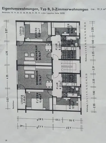 3 Zimmer Wohnung mit 72 m² in Braunschweig – Bild 1