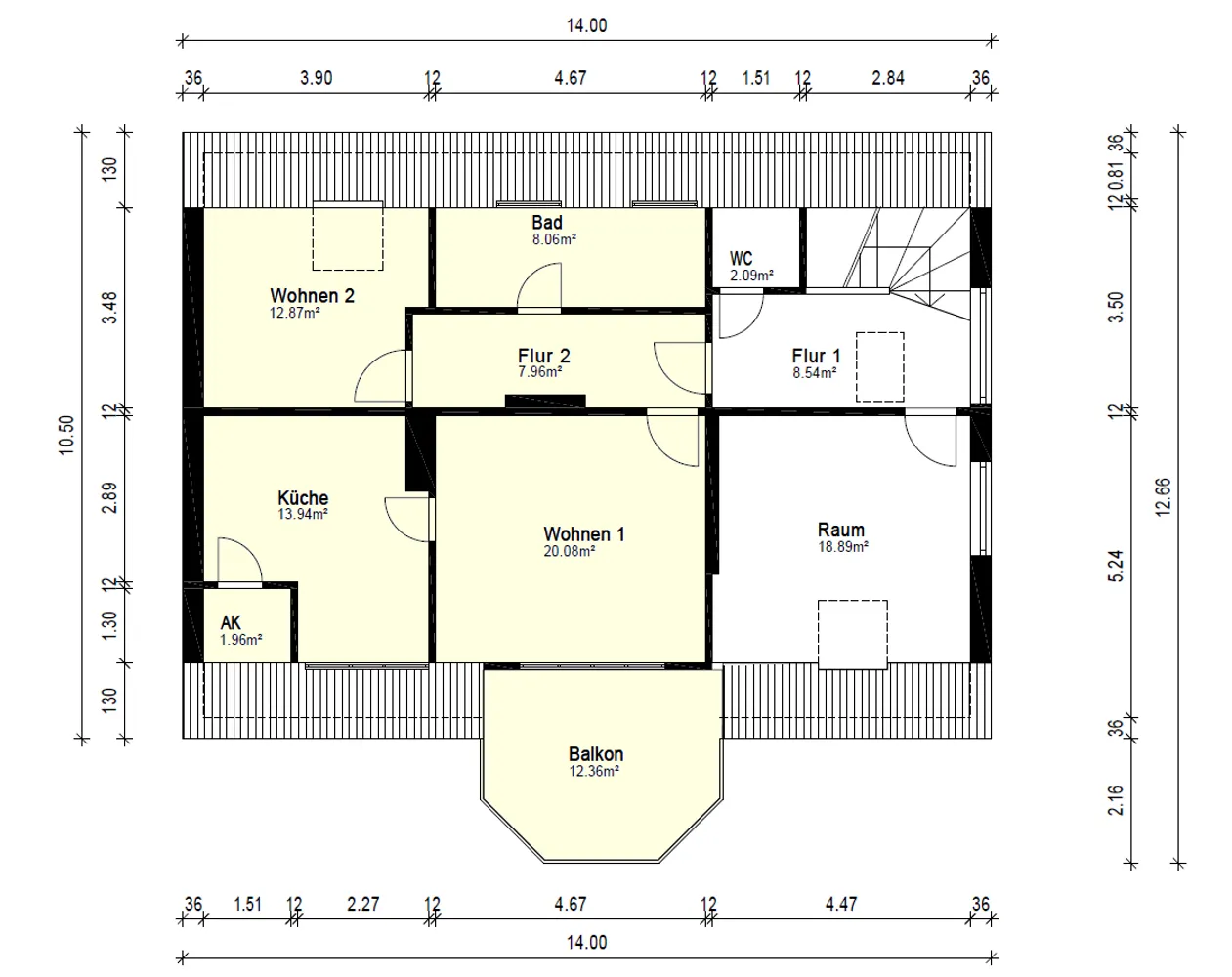 2 Zimmer Wohnung mit 71 m² in Berlin – Bild 7