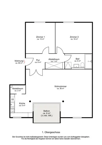 3 Zimmer Wohnung mit 89 m² in Hamburg – Bild 11