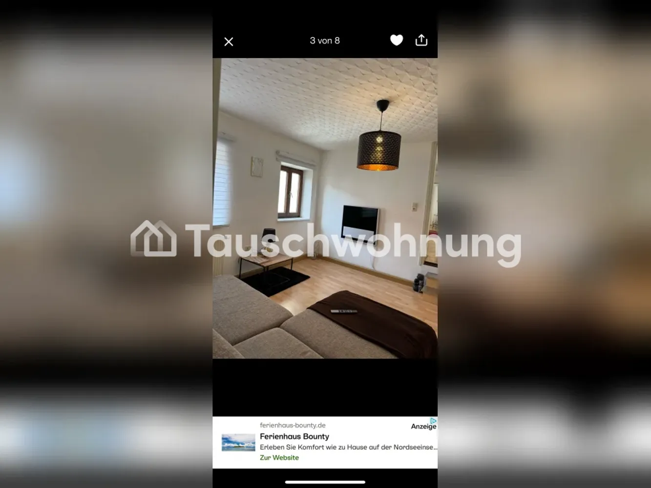3 Zimmer Wohnung mit 59 m² in Augsburg – Bild 1