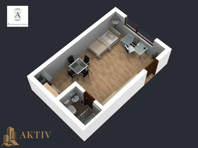 1 Zimmer Wohnung mit 20 m² in Frankfurt am Main – Bild 10