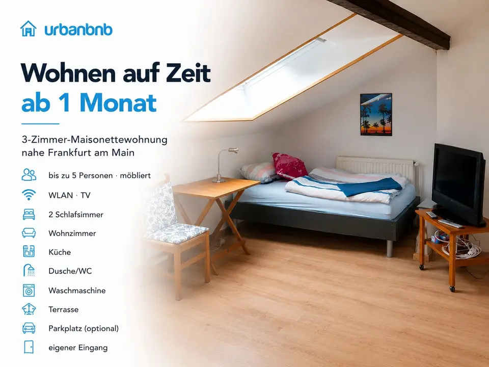 WG-Zimmer mit 90 m² in Wiesbaden – Bild 1