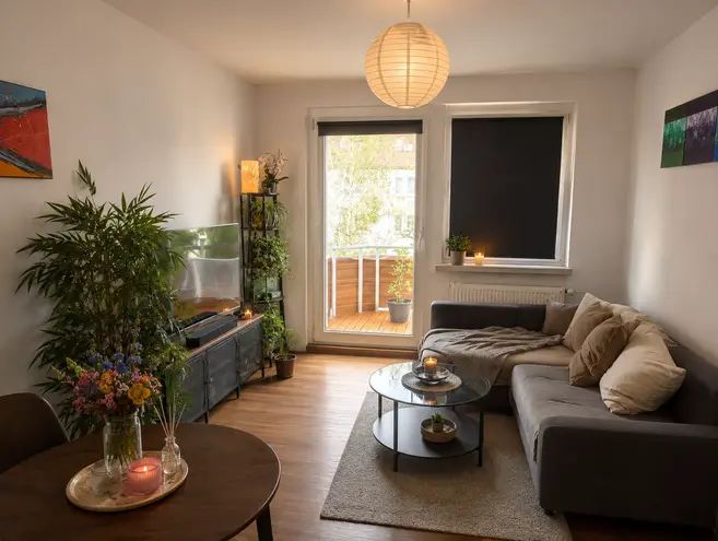 2 room apartment with 49 m² in Magdeburg – Photo 1