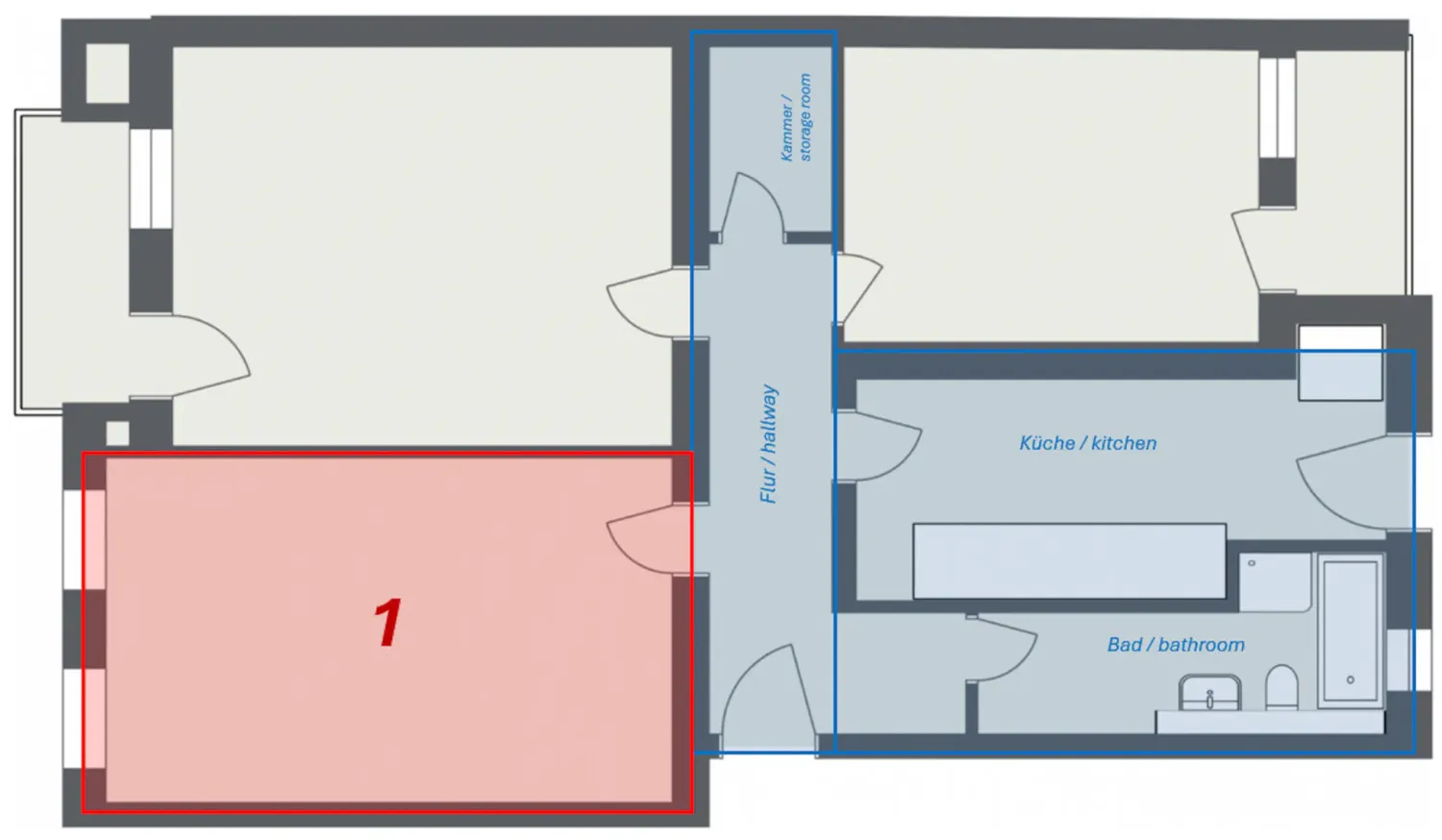 WG-Zimmer mit 23 m² in Berlin – Bild 5