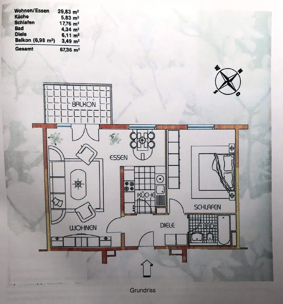 3 Zimmer Wohnung mit 67 m² in Mannheim – Bild 10