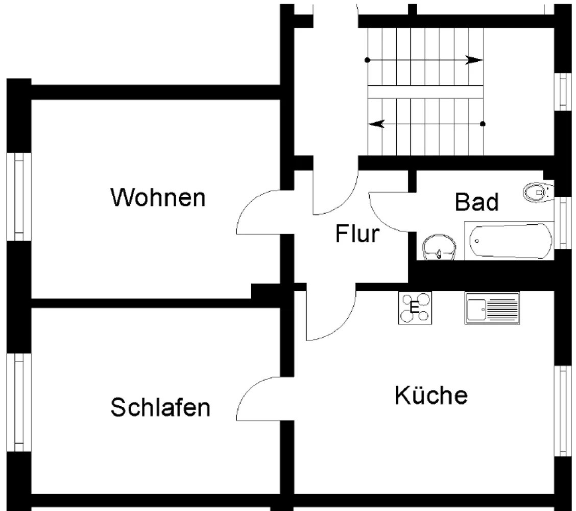 3 Zimmer Wohnung mit 61 m² in Herne – Bild 10