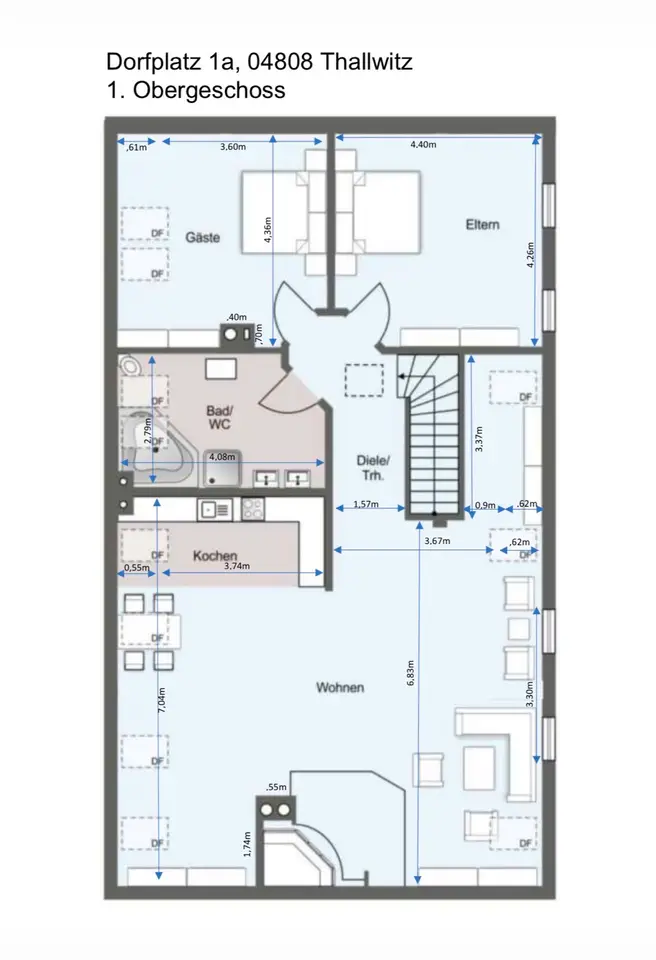 3 Zimmer Wohnung mit 111 m² in Wurzen – Bild 10