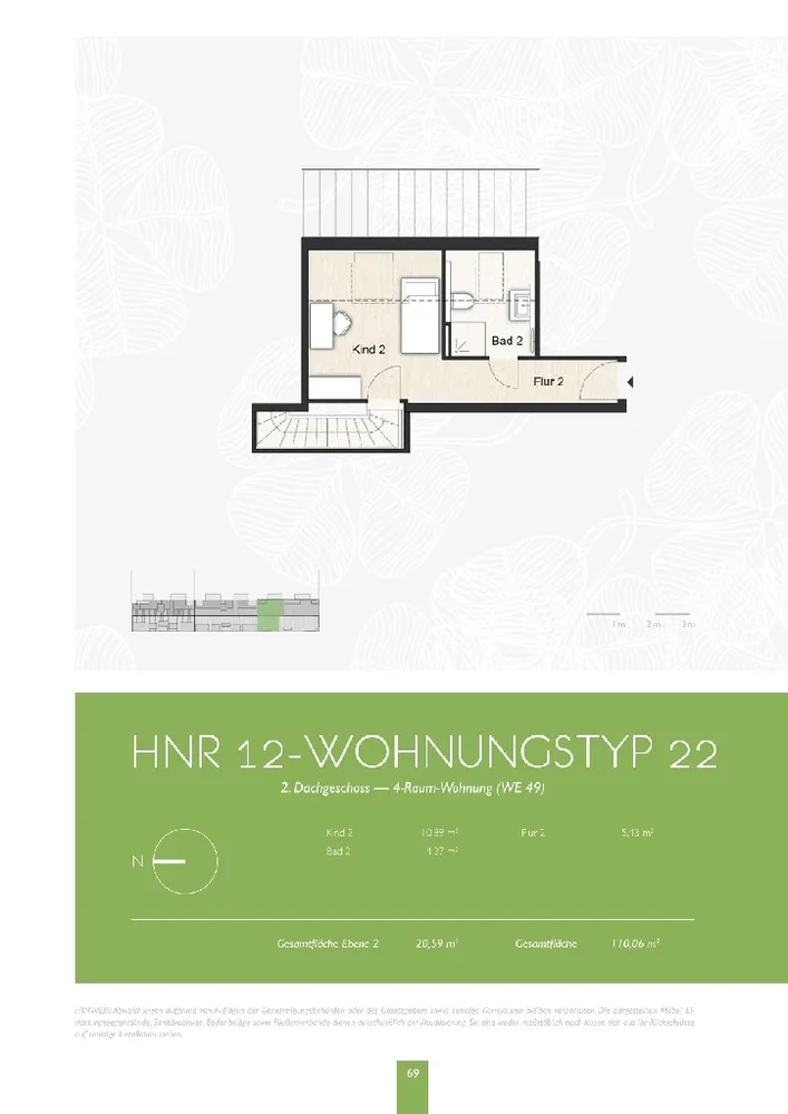 4 Zimmer Wohnung mit 110 m² in Leipzig – Bild 5