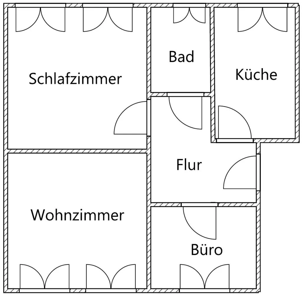 3 Zimmer Wohnung mit 59 m² in Marl – Bild 5