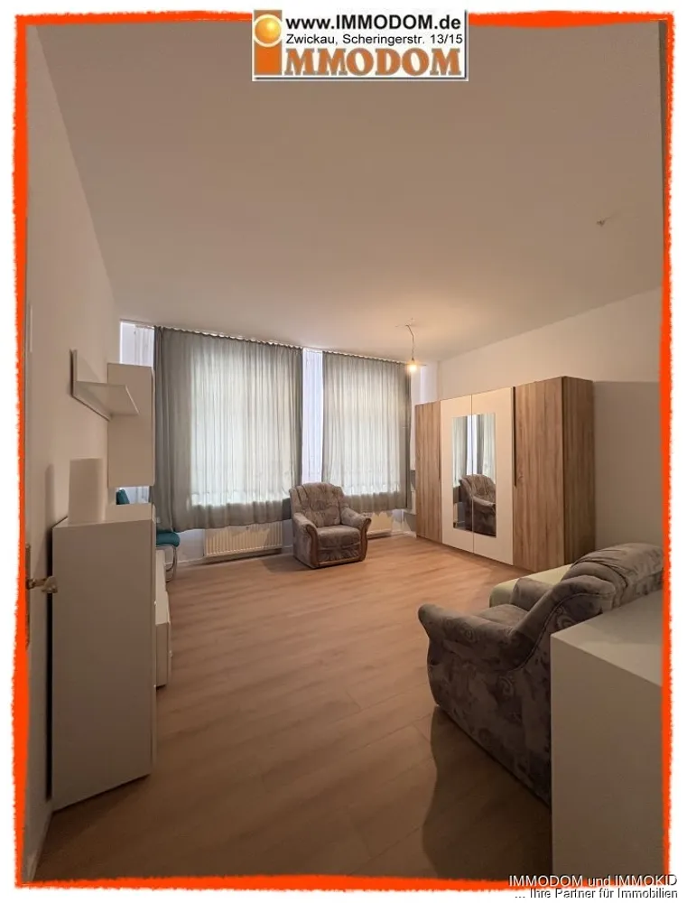 2 room apartment with 59 m² in Zwickau – Photo 1