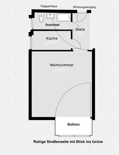 1 Zimmer Wohnung mit 44 m² in Düsseldorf – Bild 5