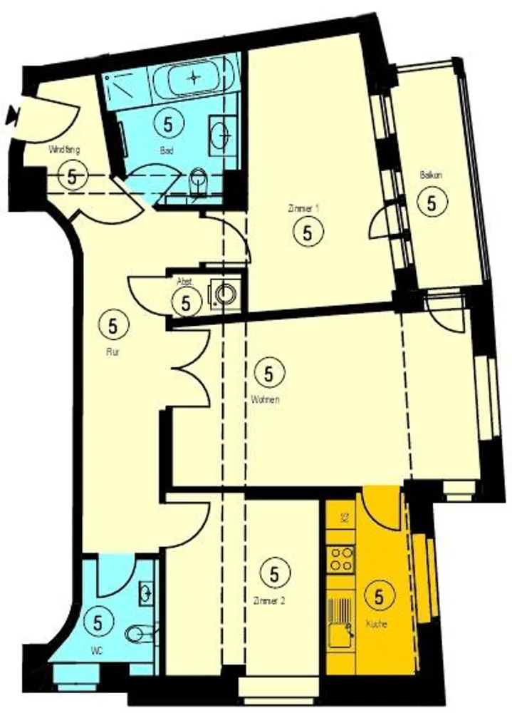 3 Zimmer Wohnung mit 82 m² in Leipzig – Bild 6