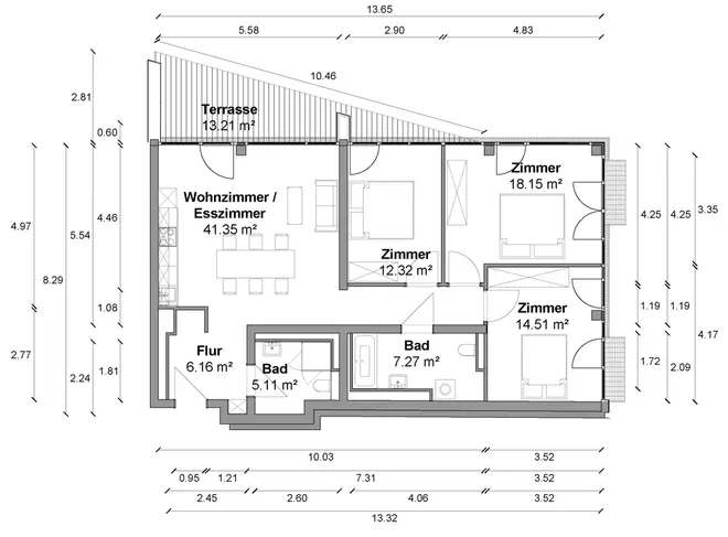 4 Zimmer Wohnung mit 103 m² in Berlin – Bild 11
