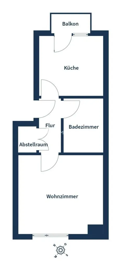 2 Zimmer Wohnung mit 45 m² in Mannheim – Bild 6