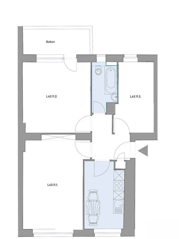 Shared room with 18 m² in Berlin – Photo 5
