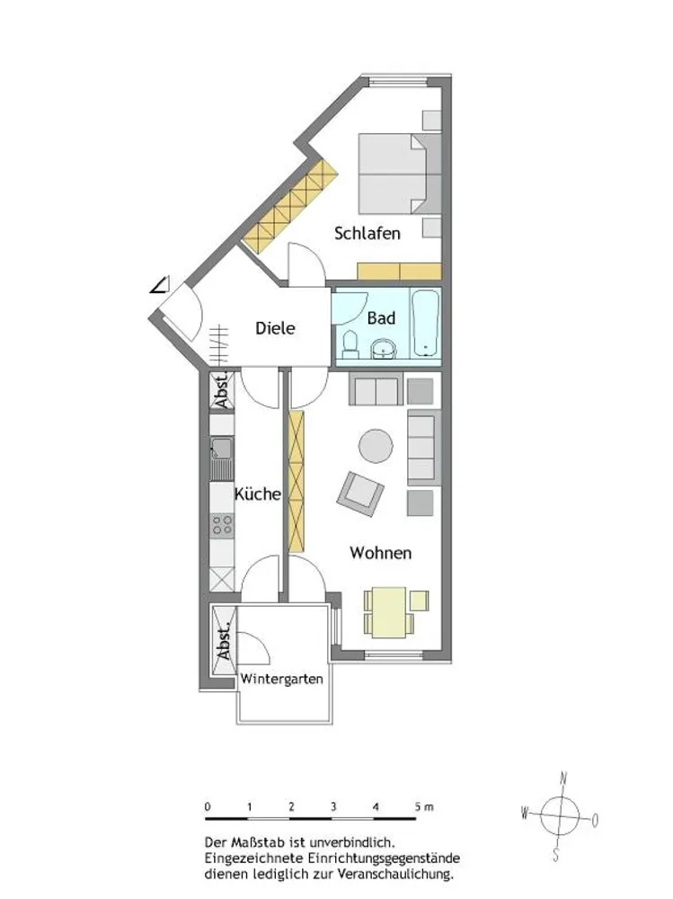 2 Zimmer Wohnung mit 62 m² in Mülheim an der Ruhr – Bild 2