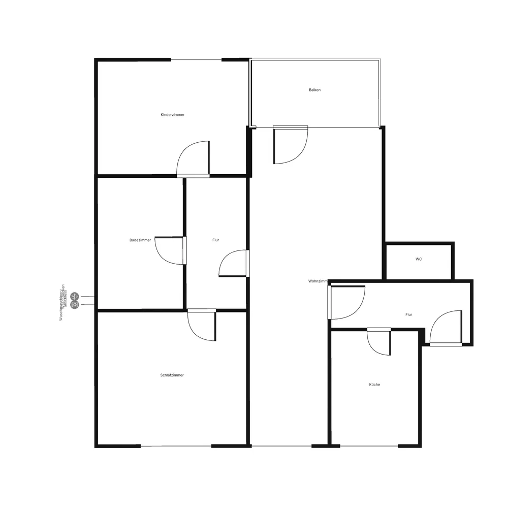 3 Zimmer Wohnung mit 75 m² in Frankfurt am Main – Bild 6