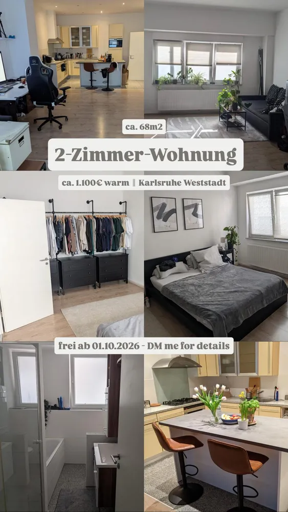 2 Zimmer Wohnung mit 68 m² in Karlsruhe – Bild 9
