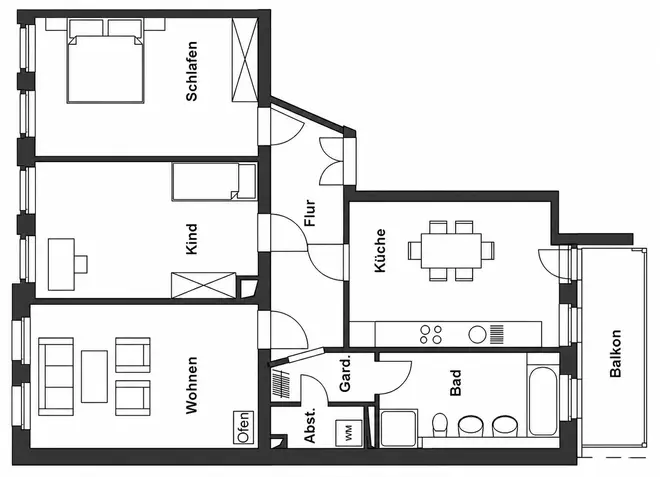 3 Zimmer Wohnung mit 94 m² in Leipzig – Bild 8