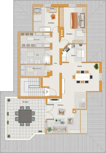 3 Zimmer Wohnung mit 128 m² in München – Bild 8