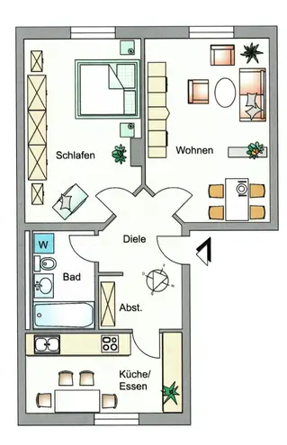 2 Zimmer Wohnung mit 68 m² in München – Bild 9