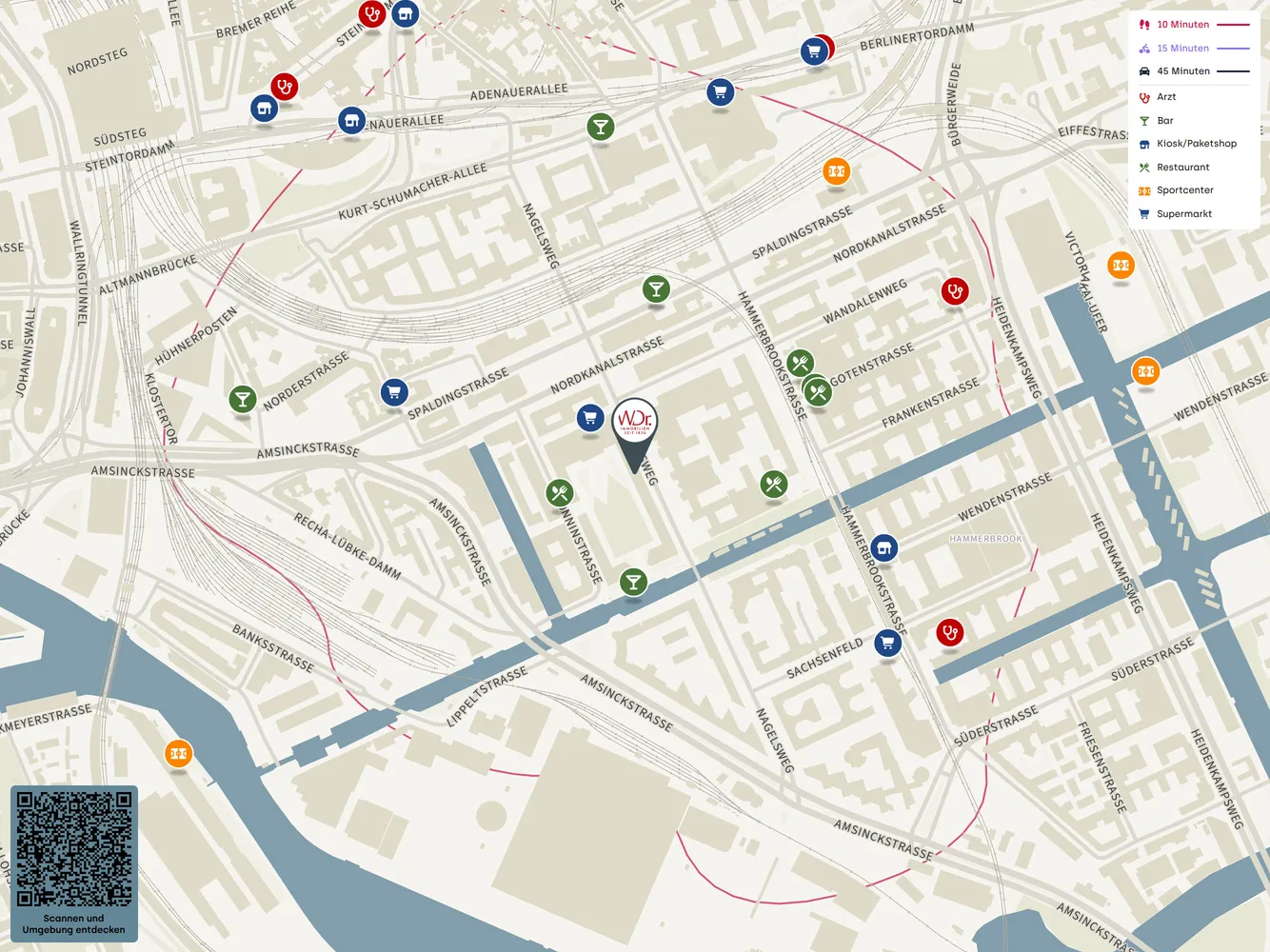 2 Zimmer Wohnung mit 78 m² in Hamburg – Bild 9