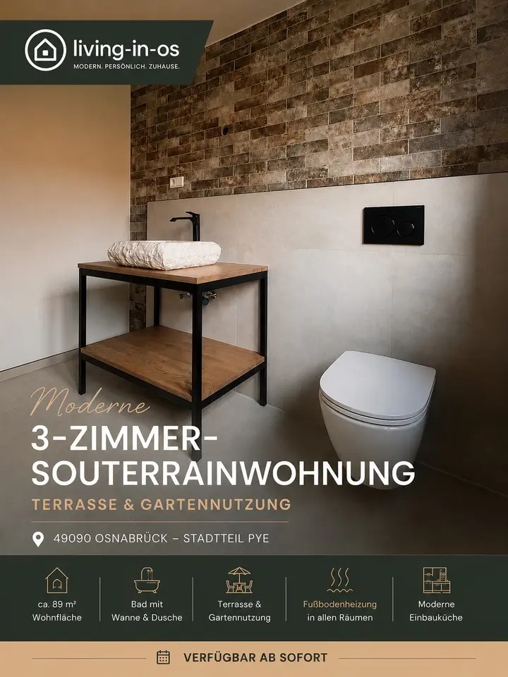 3 Zimmer Wohnung mit 89 m² in Osnabrück – Bild 8
