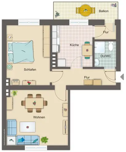 2 Zimmer Wohnung mit 51 m² in Bremen – Bild 7