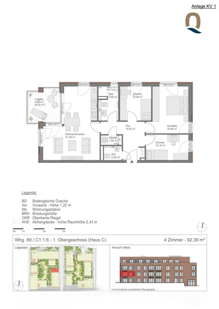 4 room apartment with 92 m² in Lübeck – Photo 5