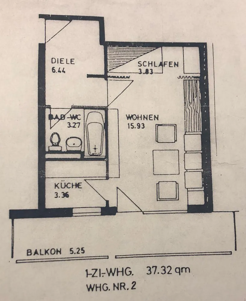 1 Zimmer Wohnung mit 39 m² in Nürnberg – Bild 11
