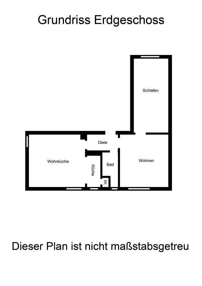 2 Zimmer Wohnung mit 64 m² in Essen – Bild 2