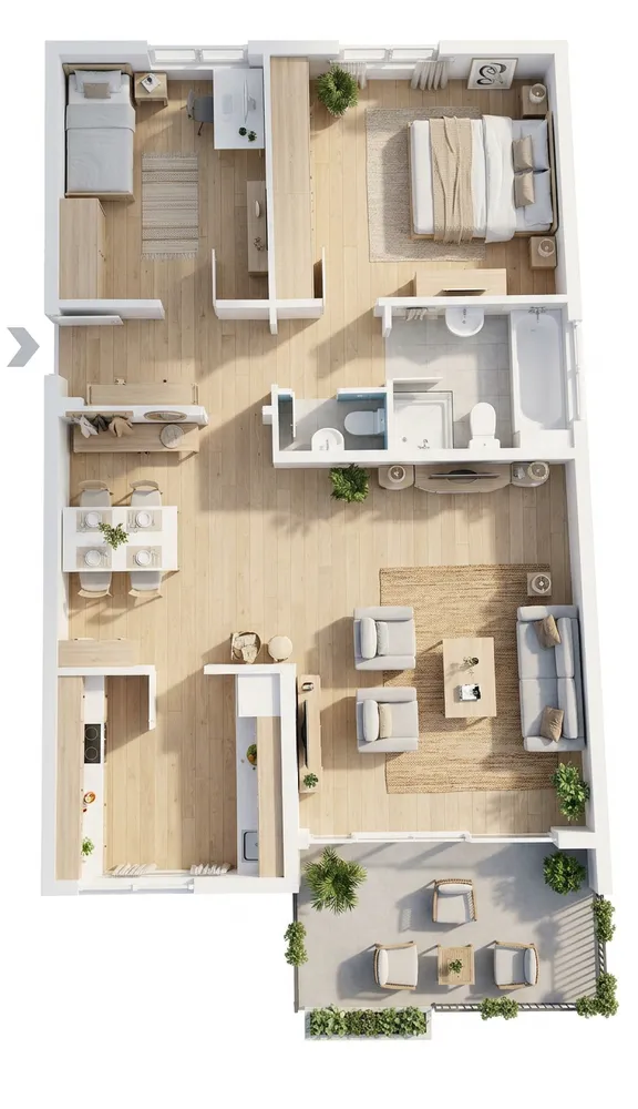 3 Zimmer Wohnung mit 83 m² in Witten – Bild 3