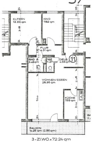 3 Zimmer Wohnung mit 72 m² in Frankfurt am Main – Bild 11