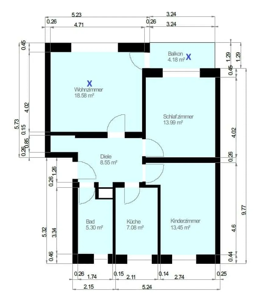 WG-Zimmer mit 14 m² in München – Bild 6