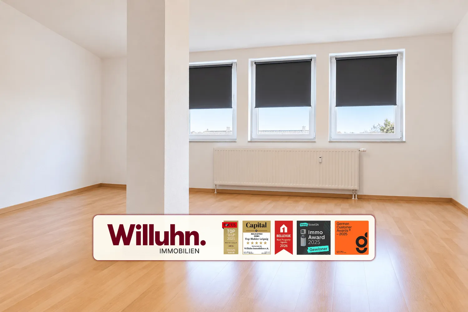 3 room apartment with 92 m² in Leipzig – Photo 1