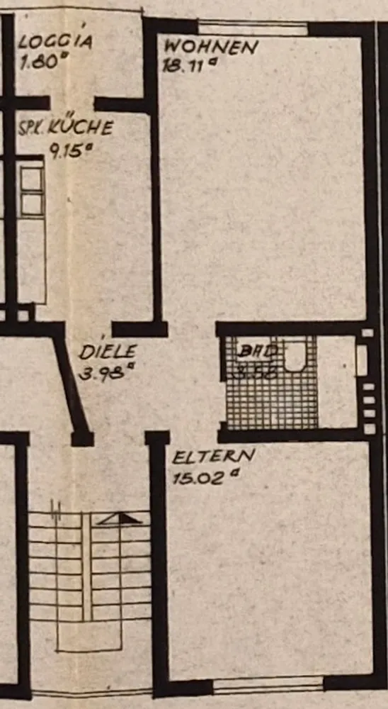 3 Zimmer Wohnung mit 52 m² in Bochum – Bild 11