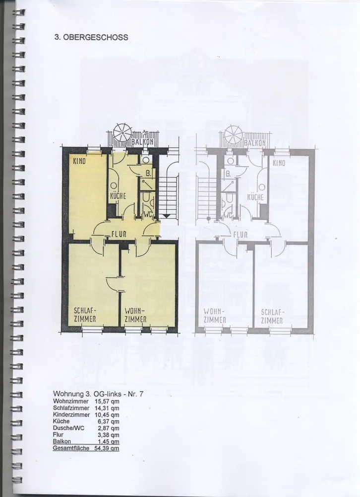 3 Zimmer Wohnung mit 55 m² in Nürnberg – Bild 9