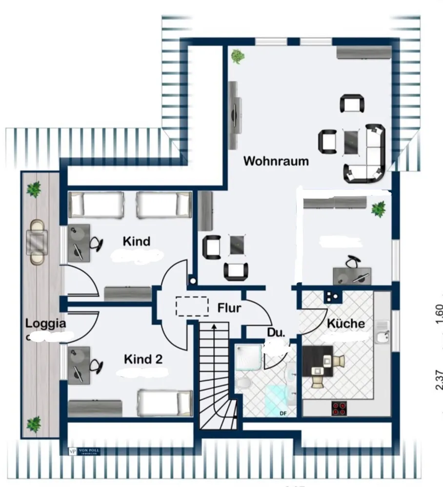 3 room apartment with 100 m² in Rheine – Photo 1
