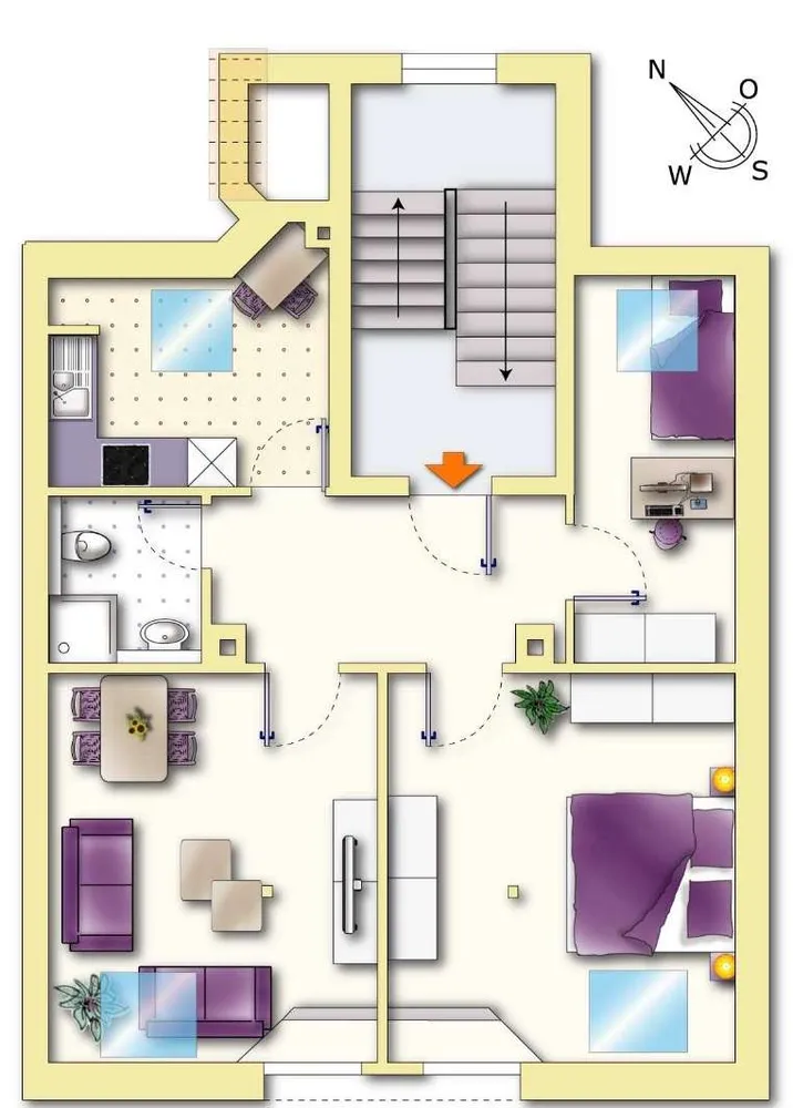 3 room apartment with 67 m² in Gera – Photo 3