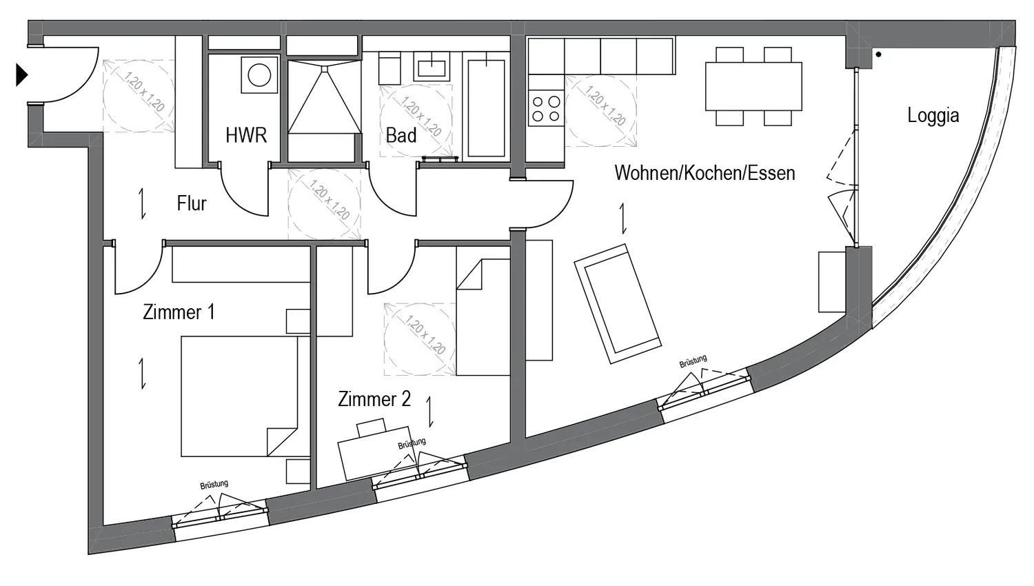 3 Zimmer Wohnung mit 84 m² in Berlin – Bild 6