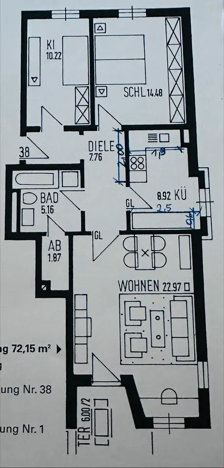 3 Zimmer Wohnung mit 72 m² in Brandenburg an der Havel – Bild 9